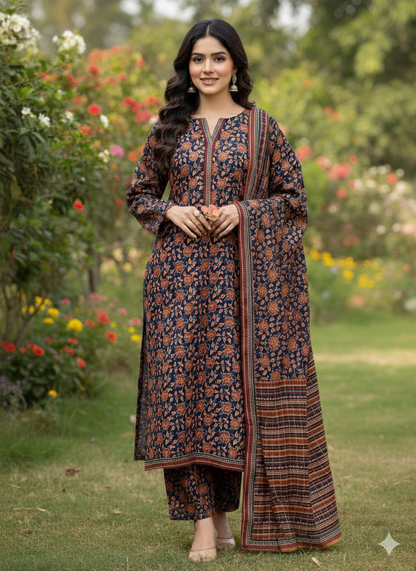 Super sale offer on '3pc Bin Saeed'  Pure lawn