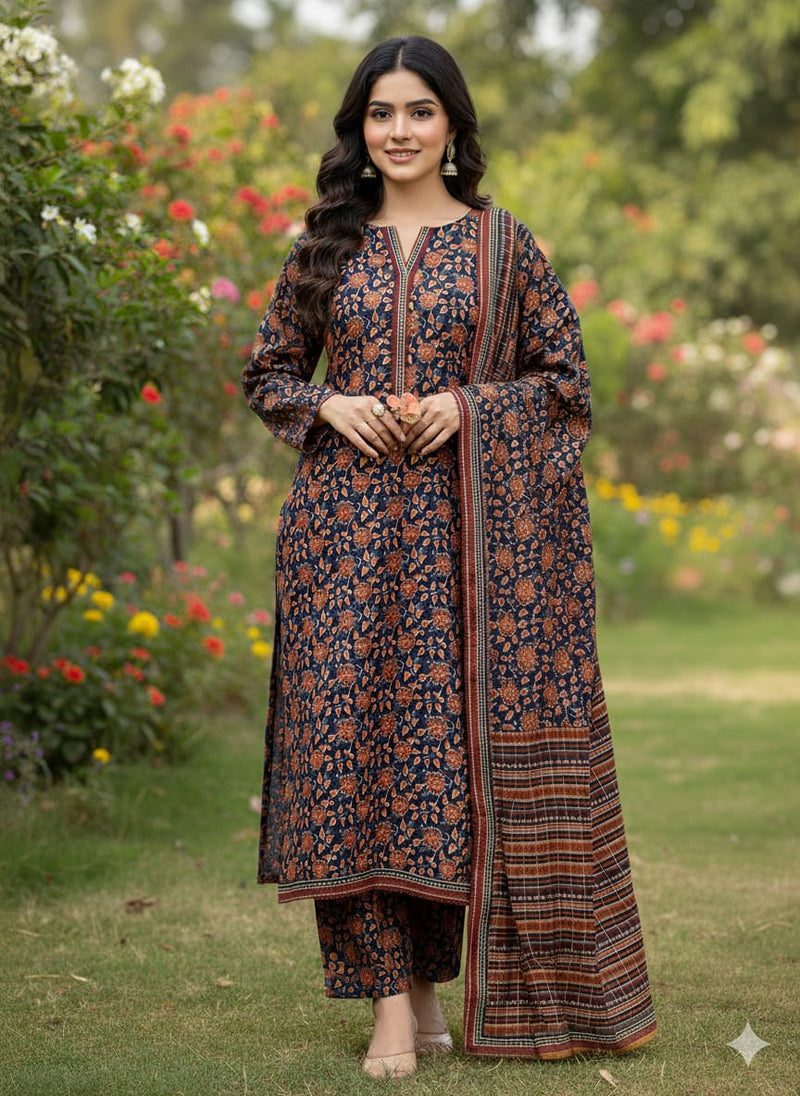 Super sale offer on '3pc Bin Saeed'  Pure lawn