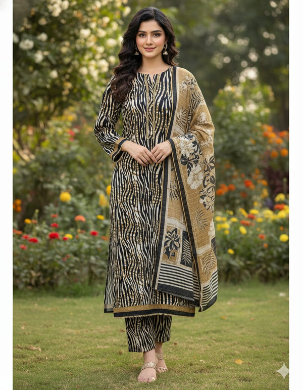 Super sale offer on '3pc Bin Saeed'  Pure lawn
