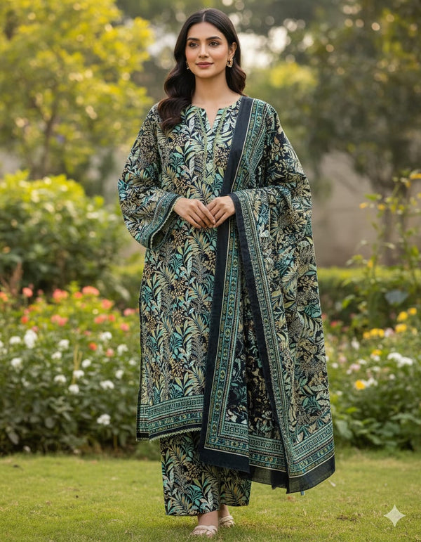 Super sale offer on '3pc Bin Saeed'  Pure lawn